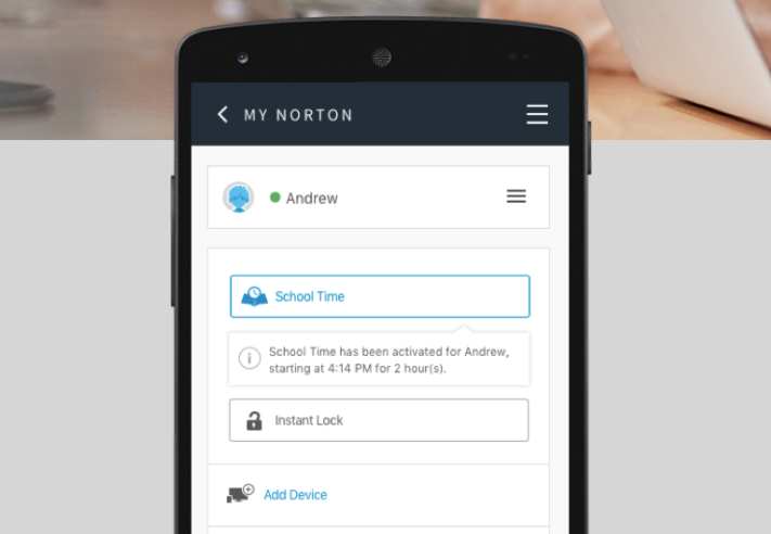 norton parental control