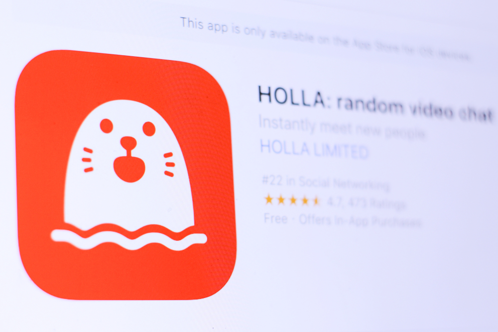 is holla app dangerous