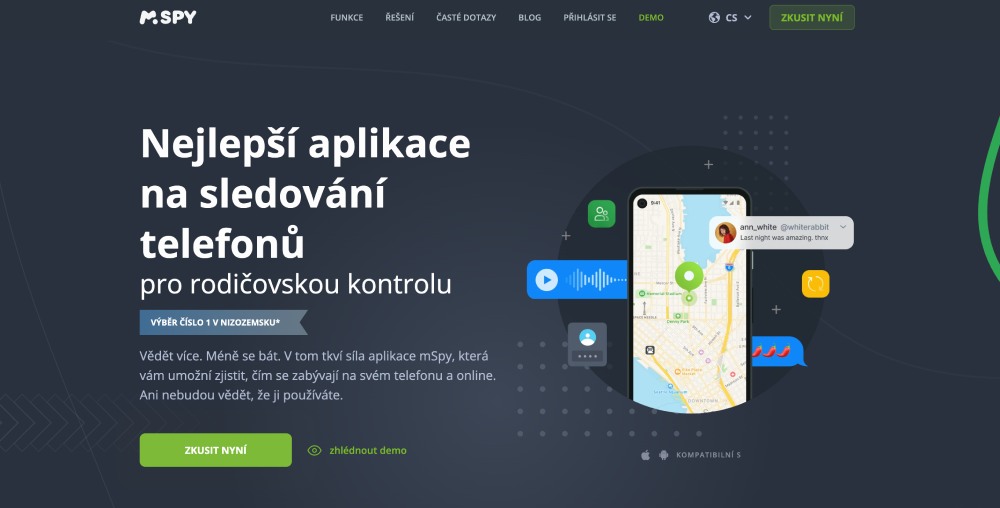 Nejlepší aplikace na sledování telefonů