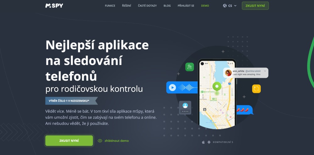 Nejlepší aplikace na sledování telefonů