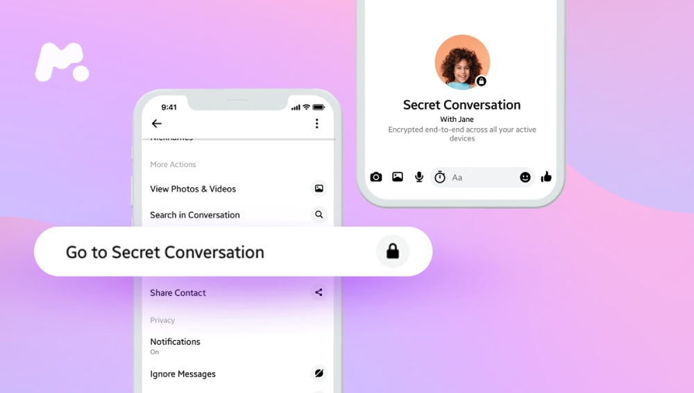 legal way secret conversation in messenger