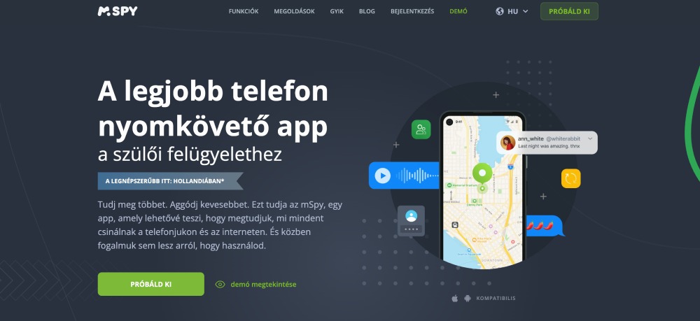 A legjobb telefon nyomkövető app