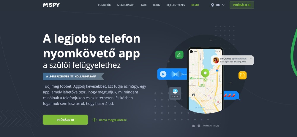 A legjobb telefon nyomkövető appa szülői felügyelethez