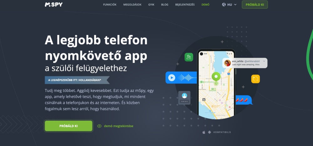 A legjobb telefon nyomkövető appa szülői felügyelethez
