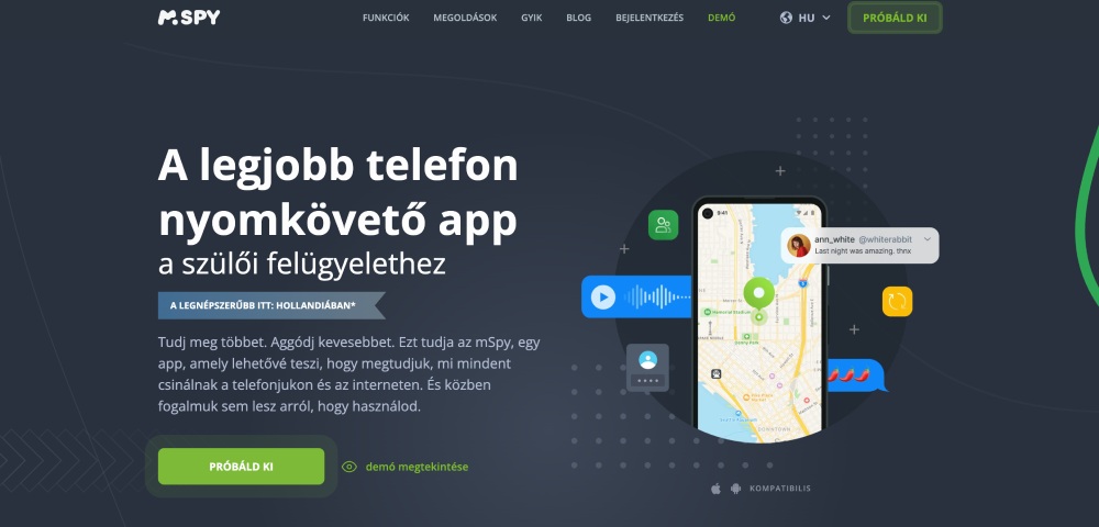 A legjobb telefon nyomkövető appa szülői felügyelethez