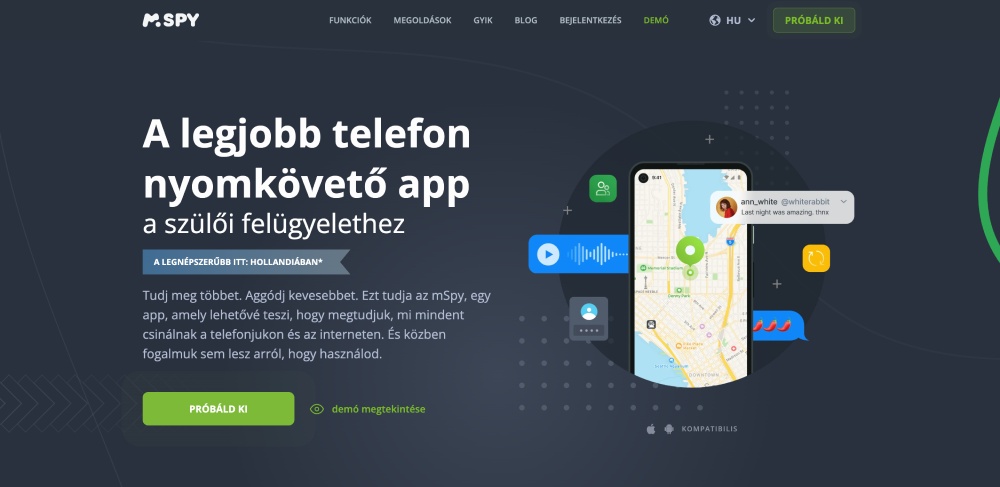 A legjobb telefon nyomkövető appa szülői felügyelethez
