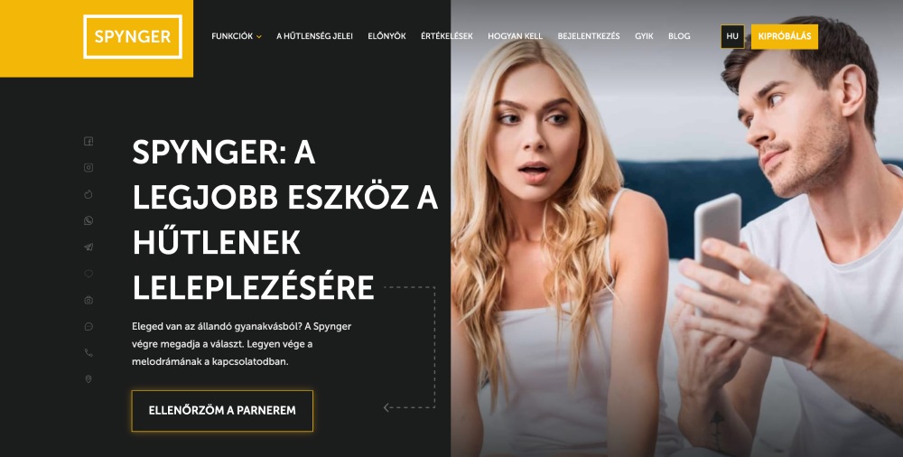 Spynger: A legjobb eszköz a hűtlenek leleplezésére