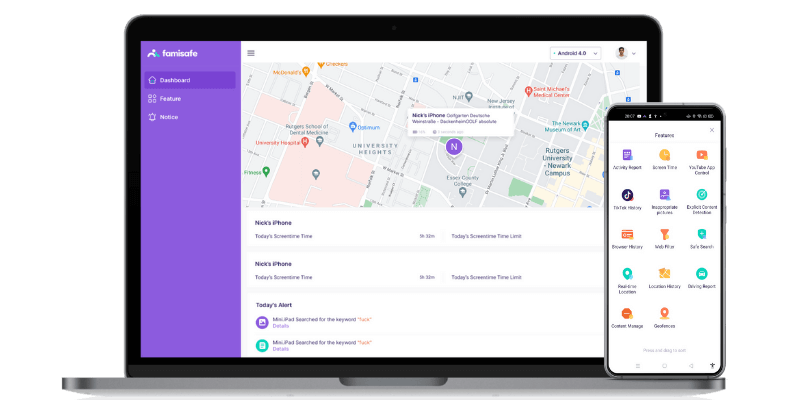 FamiSafe di Wondershare