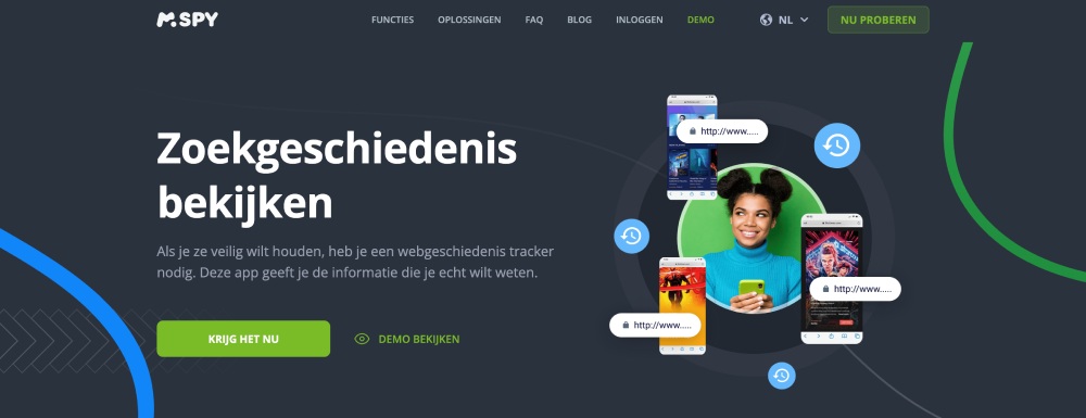 Zoekgeschiedenis bekijken