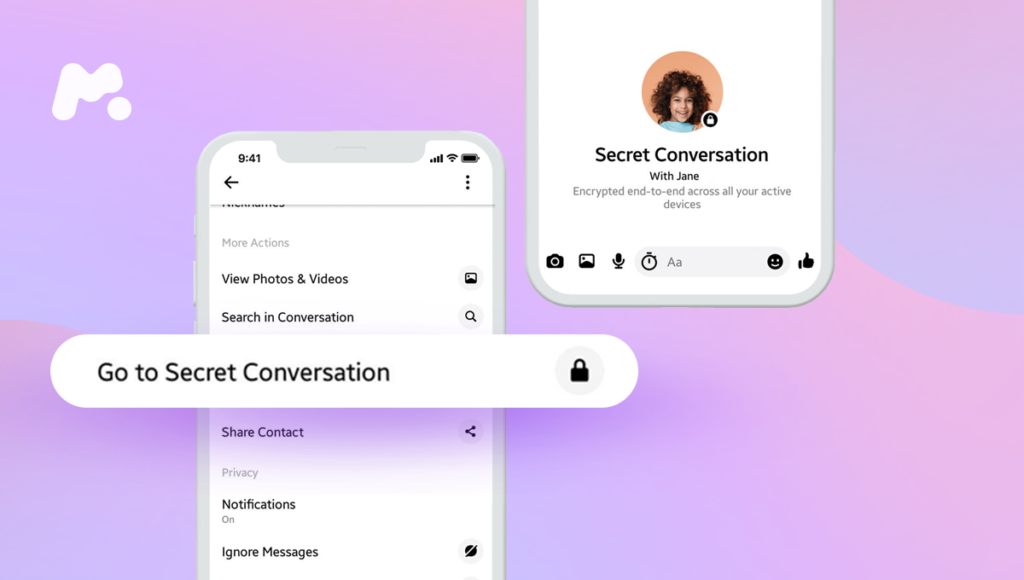 conversas secretas messenger