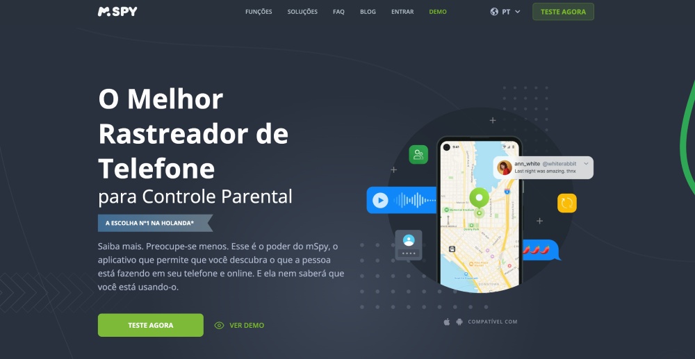 O Melhor Rastreador de Telefonepara Controle Parental