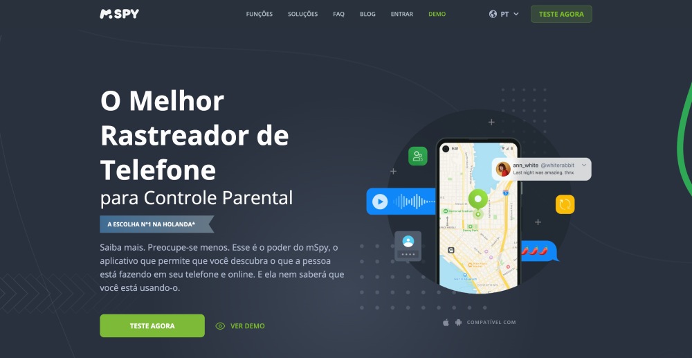 O Melhor Rastreador de Telefonepara Controle Parental