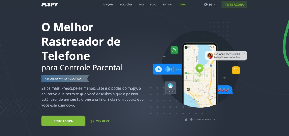 O Melhor Rastreador de Telefonepara Controle Parental