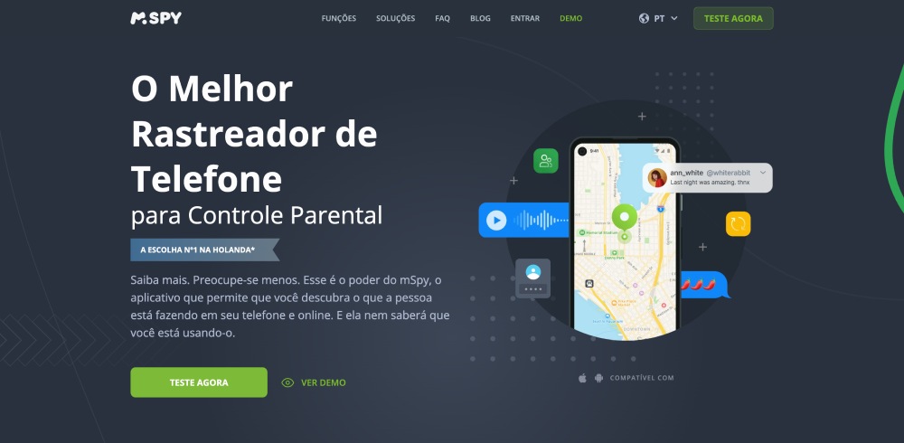 O Melhor Rastreador de Telefonepara Controle Parental