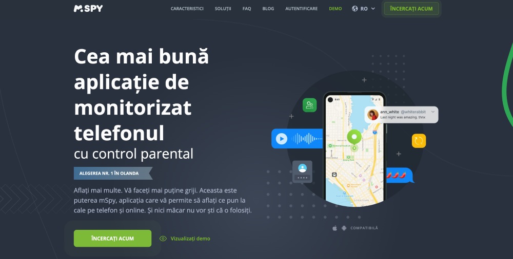 Cea mai bună aplicație de monitorizat telefonulcu control parental