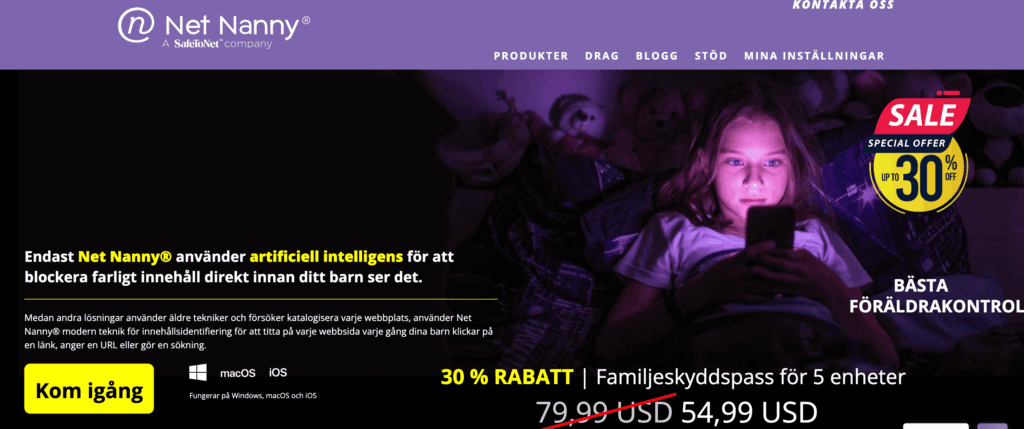 Föräldrakontroll iPhone