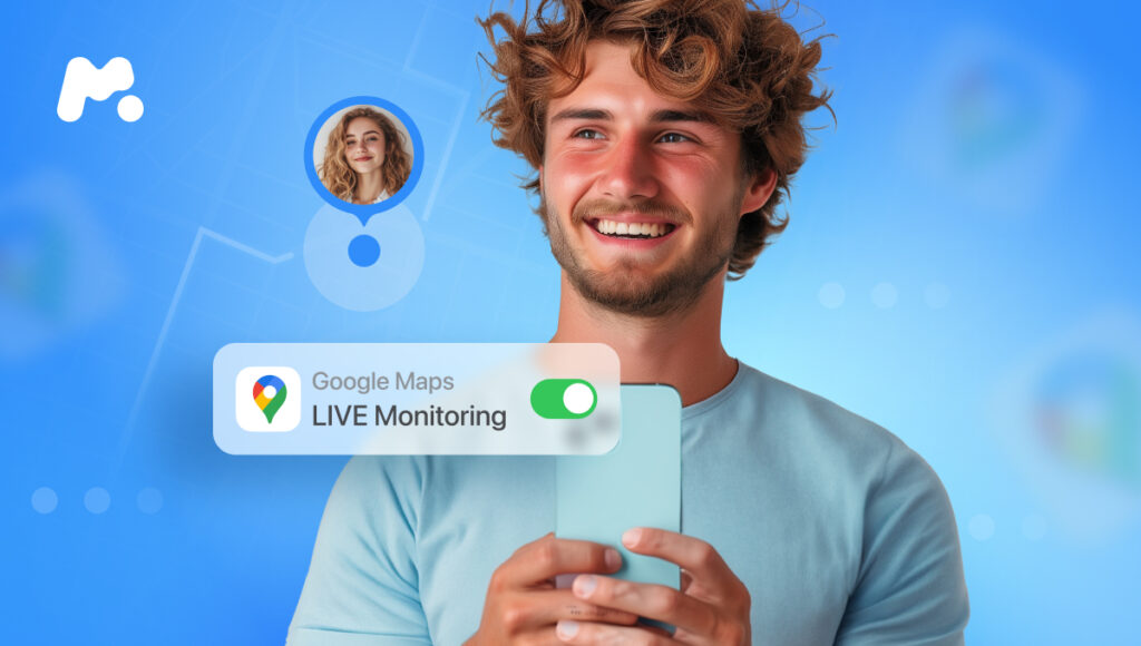 Spåra mobil Google Maps