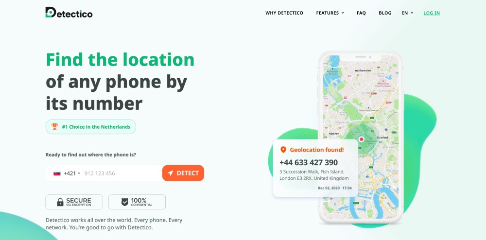 Find the locationof any phone byits number