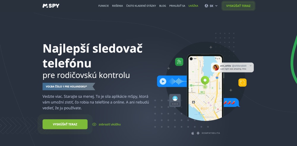 Najlepší sledovač telefónu