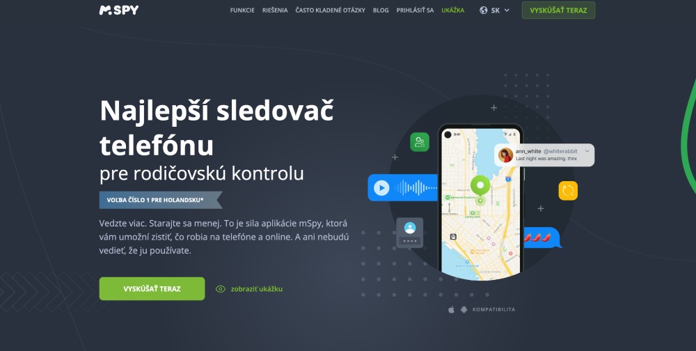 Najlepší sledovač telefónupre rodičovskú kontrolu