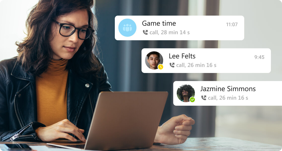 Obraz funkcji Skype